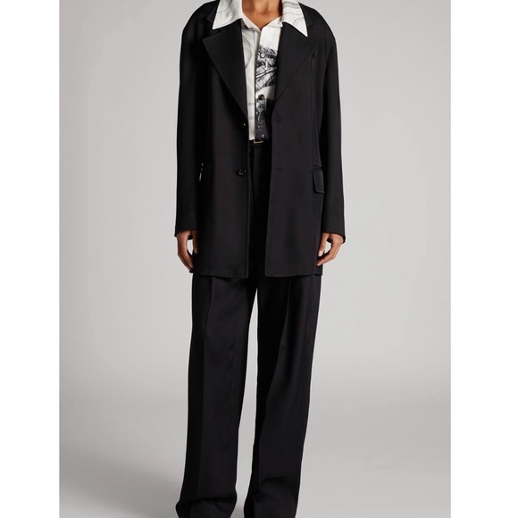 Bottega Veneta Viscose & Mulberry Silk Twill Jacket Size 6 US / 42 IT NWT - Picture 2 of 14